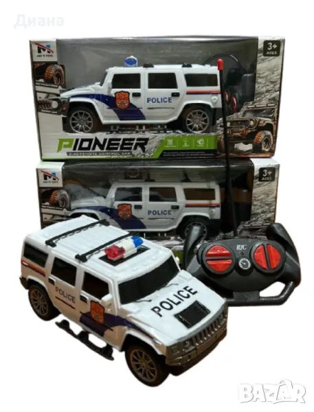 Полицейски джип с дистанционно управление, снимка 1