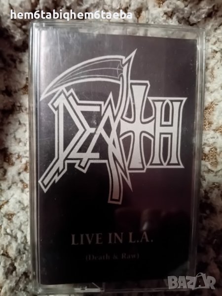 РЯДКА КАСЕТКА - DEATH -Live in L.A. (Death & Raw) - Wizard, снимка 1