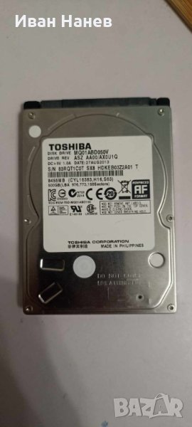 ТВЪРД ДИСК TOSHIBA 500GB, снимка 1