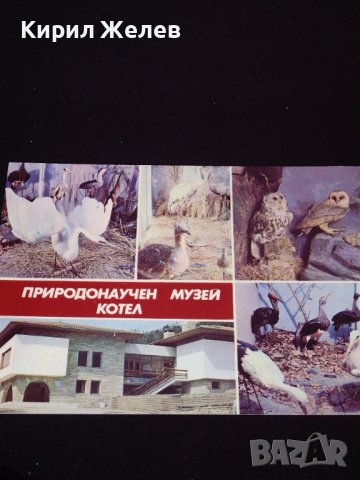 Две стари картички Природонаучен музей Котел, Национален парк музей Шипка 41656, снимка 2 - Колекции - 43099983