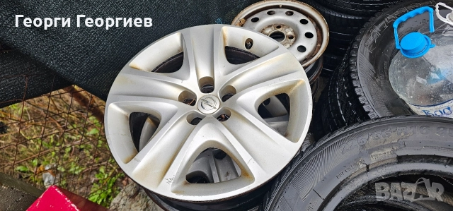 Железни джанти 16' с оригинални тасове Опел 5х110