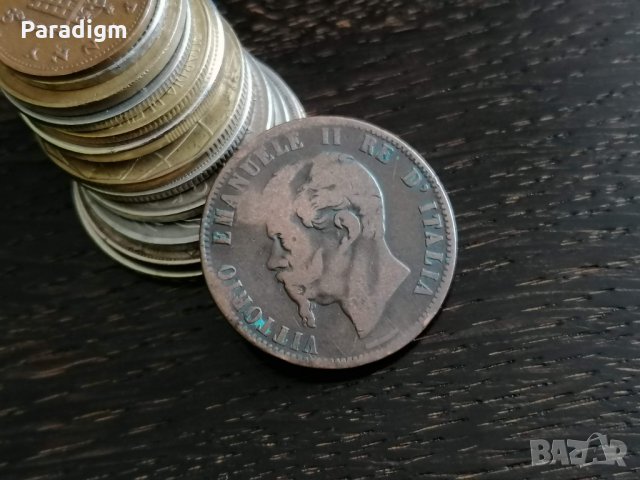 Монета - Италия - 10 чентесими | 1867г., снимка 2 - Нумизматика и бонистика - 29050109