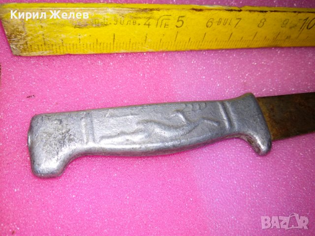 Стар Нож с Елен Еленче Старо Ножче Ловджийски Ловна Ергенска Кама 38418, снимка 10 - Колекции - 44017729