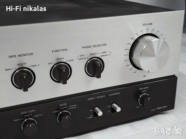 стерео усилвател Hi-Fi DENON PMA-850, снимка 6 - Ресийвъри, усилватели, смесителни пултове - 51048158