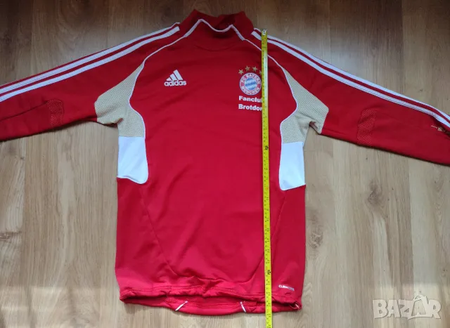 Bayern Munchen / Adidas - футболно горнище на Bayern Munich , Байерн Мюнхен, снимка 15 - Спортни дрехи, екипи - 49689665