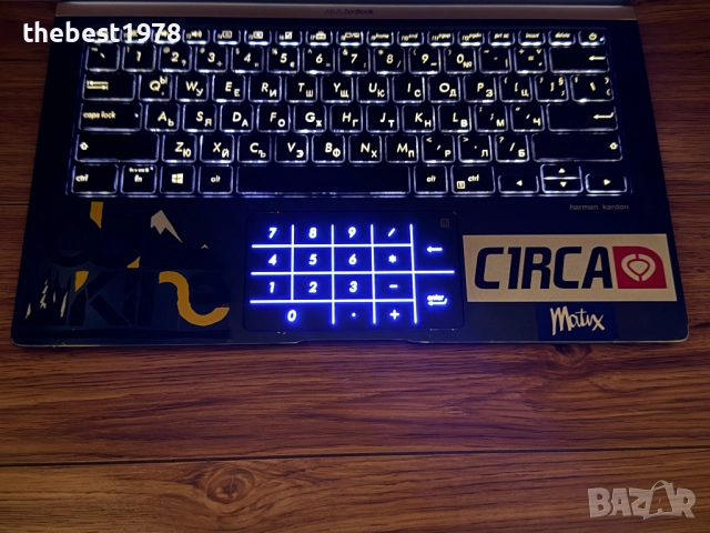 Asus ZenBook 14`i7-8565U/Nvidia MX150/512GB NVMe/8GB RAM/Full HD IPS, снимка 4 - Лаптопи за работа - 52087141