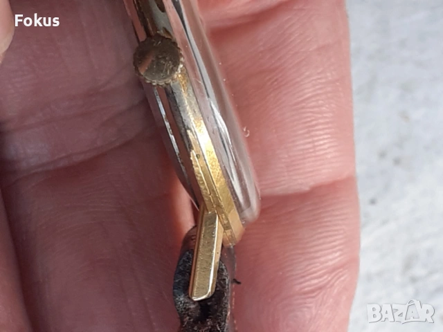 Мъжки механичен часовник Полет де лукс - 20 микрона позлата, снимка 6 - Антикварни и старинни предмети - 53267644