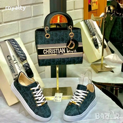 Christian Dior Дамски Маратонки и Чанта Различни Цветове , снимка 5 - Маратонки - 52898534