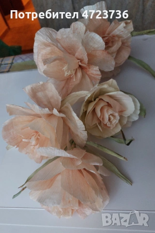 Ръчно изработени цветя за украса от естествени материали, снимка 6 - Изкуствени цветя - 53284879