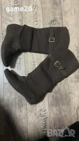 Дамски зимни Ботуши, снимка 4 - Дамски ботуши - 47427170