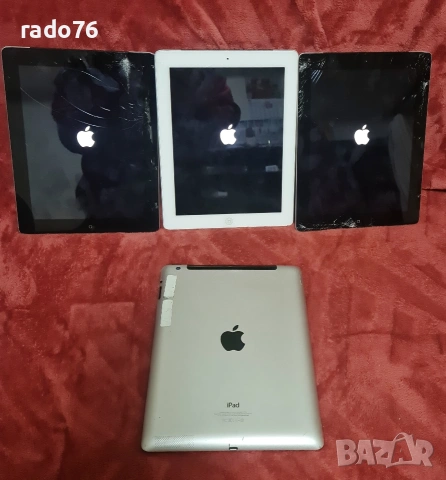 Продавам 4 бр. iPad 4 (A1460) – само накуп, снимка 2 - Таблети - 53396898