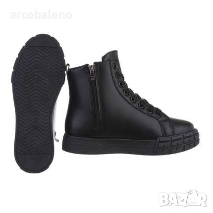 Ликвидация! Дамски високи кецове - Доставка 24 часа , снимка 2 - Кецове - 39846650