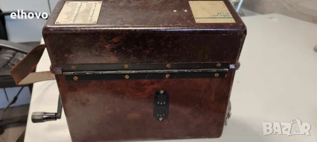 Военен телефон Wermacht Germany WW2, снимка 3 - Антикварни и старинни предмети - 48292047