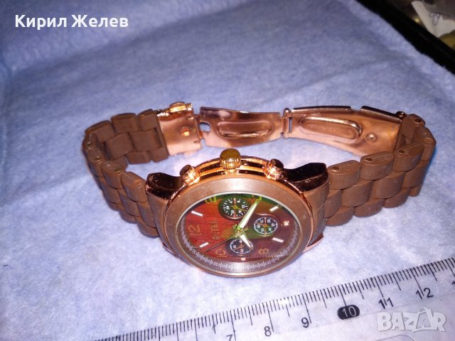 RITAL МАРКОВ КВАРЦОВ ФЕШЪН УНИСЕКС ЧАСОВНИК - РИТАЛ с ВЕРИЖКА 36567, снимка 4 - Мъжки - 39887563