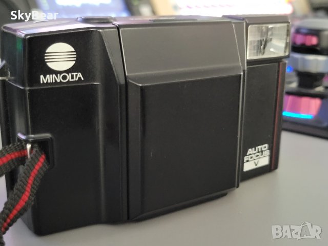 компактен лентов фотоапарат Minolta AF-S v цена, снимка 2 - Фотоапарати - 43982551