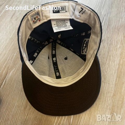 Бейзболна шапка NEW ERA Los Angeles Dodgers с щампа LA 50th Anniversary  размер 7 3/4, снимка 6 - Шапки - 53204480