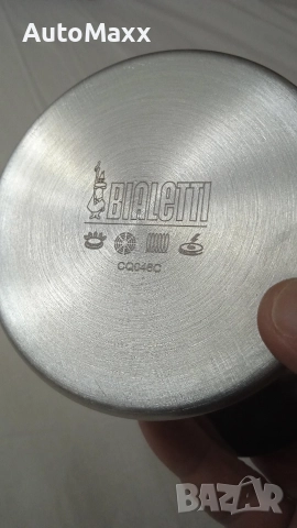 Комплект кафеварка с 2 броя чаши Set Mini Bialetti Italy индукционна черна , снимка 8 - Кафемашини - 50033867