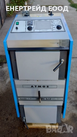 Комбиниран котел на твърдо гориво Атмос/Atmos Combi C, снимка 5 - Отоплителни печки - 51808681