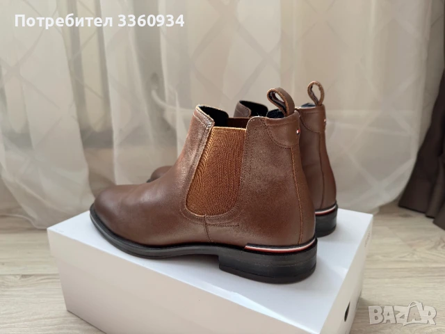 Мъжки боти Tommy Hilfiger, снимка 3 - Мъжки боти - 51275128