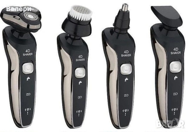 Самобръсначка V o l t z , USB, 3W, черна, 2 ГОДИНИ ГАРАНЦИЯ, снимка 2 - Мъжка козметика - 53205746