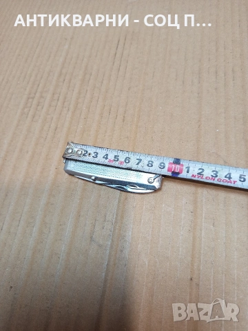 Стара Сгъваема Френска Ножка Нож BARGEON - INOX. НОМЕР 689., снимка 14 - Антикварни и старинни предмети - 53406854