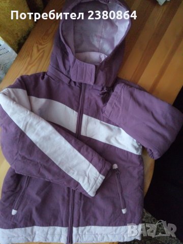 Плътно зимно яке за момиченце, снимка 7 - Детски якета и елеци - 26416999