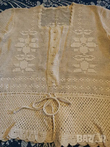 Страхотна блуза ръчна изработка , снимка 2 - Ризи - 50304314