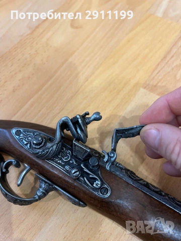 Реплика на кремъклия, снимка 8 - Антикварни и старинни предмети - 53365602