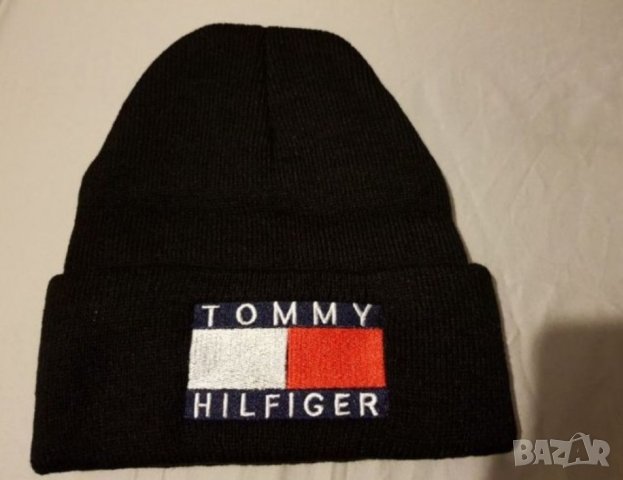 Tommy Hilfiger wool hat плетени шапки с бродерия реплика , снимка 2