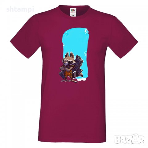 Мъжка тениска Marvel Rocket Racoon 1  Игра,Изненада,Подарък,Геймър,, снимка 13 - Тениски - 36790725