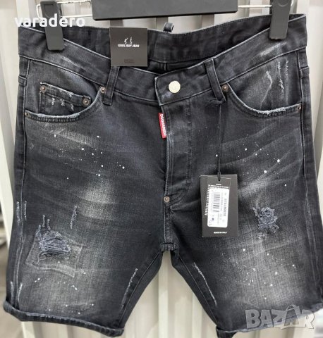 Мъжки къси дънки висок клас Dsquared , снимка 13 - Дънки - 37088915
