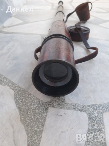 Далекоглед,  телескоп  от бронз с античен дизайн , снимка 4 - Морски сувенири - 43060835