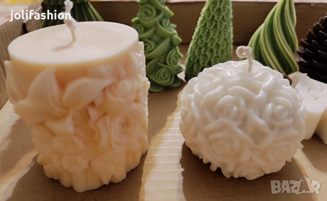 Гипсови кашпи и коледни подаръци от гипсокерамична смес, снимка 10 - Коледни подаръци - 52264984