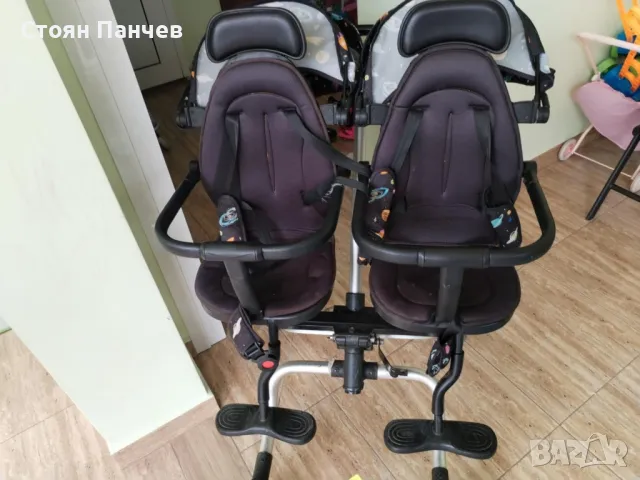 Четириколка за близнаци, снимка 2 - Стоки за близнаци - 50075037
