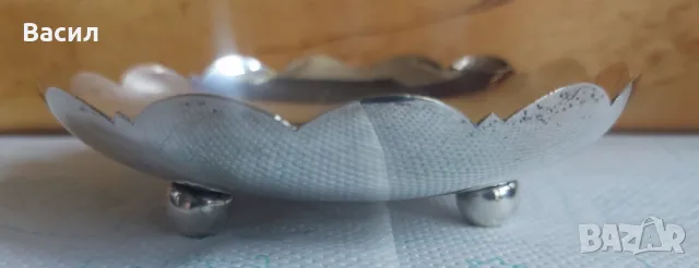 ПОСРЕБРЕН СЪД БОНБОНИЕРА, снимка 5 - Антикварни и старинни предмети - 49688780