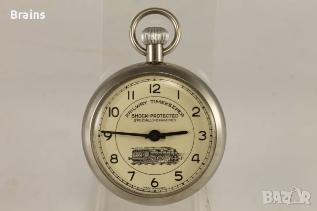 Австрийски ЖП-ски Джобен Часовник RAILWAY TIMEKEEPER, снимка 2 - Антикварни и старинни предмети - 43778538