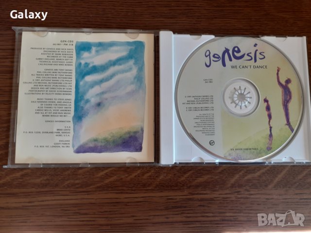 Genesis - We Can't Dance 1991, снимка 4 - CD дискове - 41568901
