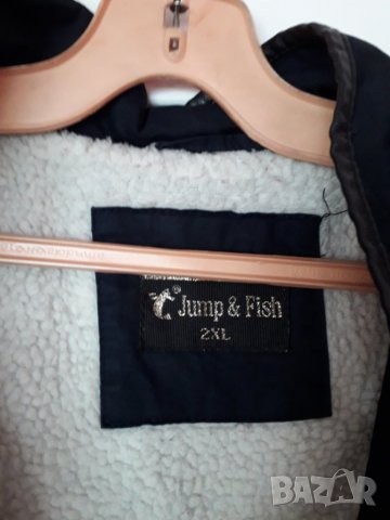 Мъжко яке с качулка, с топла подплата, снимка 6 - Якета - 27011878