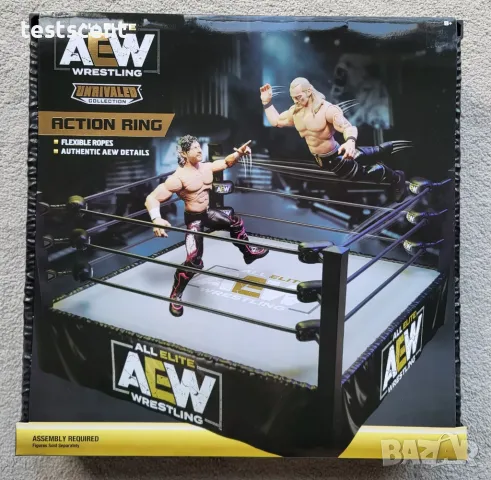 Ринг за играчки AEW All Elite Wrestling Jazwares Wrestling ring кеч игра, снимка 10 - Други игри - 48170757