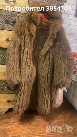 Палто 100% лисица*115см дължина, снимка 12 - Палта, манта - 43591139
