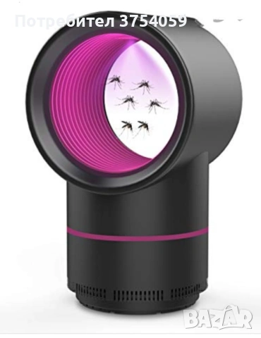 Лампа против комари, USB зареждане, улавя до 20 квадратни метра, снимка 3 - Други - 53124350