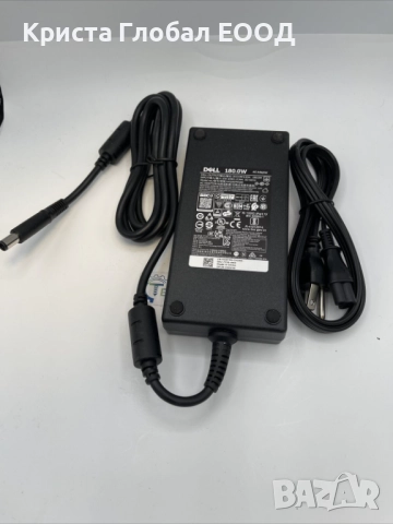 🔹 Dell 180W AC Adapter - Оригинален Адаптер за Latitude / Precision / Alienware / XPS, снимка 2 - Части за лаптопи - 51865048