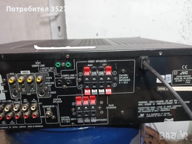 Ресийвър JVC RX -668, снимка 7 - Ресийвъри, усилватели, смесителни пултове - 52721367