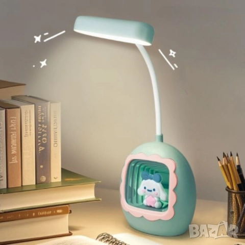 Детска LED настолна лампа с фигурки – забавна светлина за мечтатели