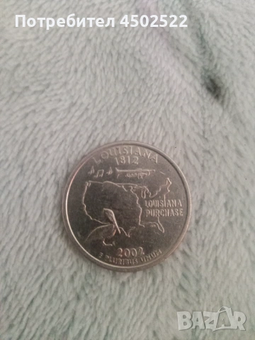 Луйзиана, снимка 2 - Нумизматика и бонистика - 53315881