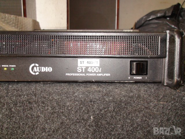C AUDIO ST400I 2 x 400w RMS POWER Amplifier, снимка 3 - Други - 32884858