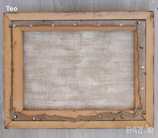 Пейзаж от Несебър 35/45см, снимка 2 - Антикварни и старинни предмети - 52747486