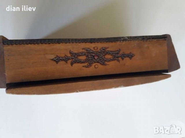 Стара дървена кутия , снимка 11 - Други ценни предмети - 28909491