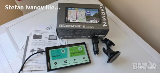 GPS автомобилна навигация GARMIN DRIVESMART 66 EU MT-S 6.0 & Live trafic, снимка 1