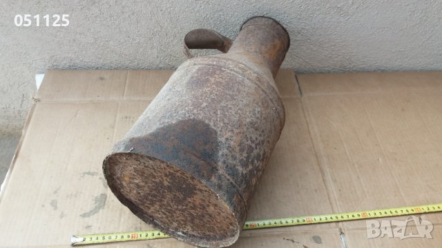 възрожденски метален гюм, съд за мляко - 12 литров , снимка 13 - Антикварни и старинни предмети - 39146725